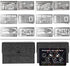 PSKOOK 12 Pcs Survival Multitool Card, Emergency Camping Tool EDC Kit for Outdoor Hunting Fishing Hiking Gear