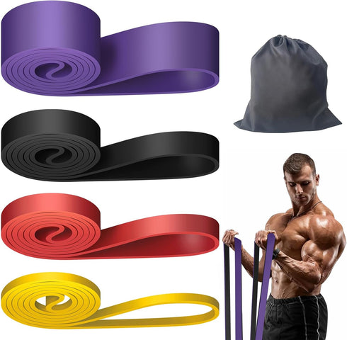 Resistance Bands Set for Legs, Pull Up Assistance Bands, Workout Bands for Muscle Training, Physical Therapy