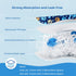 5packs 9 11 Male Dog Diapers Reusable High Absorbing Male Dog Wraps Washable Dog Diapers Male Small with Cute Patterns