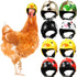 Skylety 8 Pieces Hens Helmet, Chicken Pet Safety Helmet, Funny Bird Hens Hat Headwear for Small Pets (Animal,
