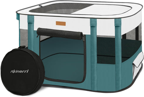 Dog Playpen - Foldable Cat Play Pens for Pubby,Kitten, Rabbit,Portable Pet Tent
