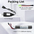 Tosiicop 11.1V 2000mAh SM2P 1 Pack Airsoft Gel Blaster Battery - Water Bead Splatter Ball Batteries with Mini Tamiya