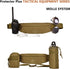 Protector Plus Tactical Running Waist Pack - Military Fitness Fanny Bag Sling Hip Bumbag, Black, Size S