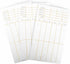 75-Pack Bridge Scorecards, | Replacement Score Sheet Tally Pads | Must-Have Accessories for Game Night | Classic