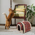 FOMIYES Pet Sleeping Bed, Cat Sleeping House Dog Bed Cushion, Pet House Cave for Dogs and Cats