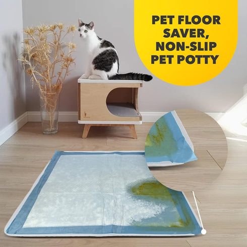 24 24 TidyFriend Dog Pee Pad Holder Tray - Fits Up to x Pee Pad Holder for Dogs - Stable Grip, Raised Edges, Quick-Wipe