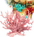Artificial Coral Ornament for Aquarium, Plastic Fish Tank Plants Decoration for Landscape