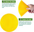 Vhxorrz 4inch/9 inch Poly Spot Markers Non-Slip Rubber Agility Markers Flat Field Cones Floor Dots for Football
