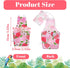 HJZHII 5 Pcs Bird Diaper, Parrot Nappy with Waterproof Inner Cute Parrot Pants Reusable Cockatiel Clothes Flight Suit
