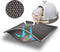 Pieviev Cat Litter Mat Double Layer Waterproof Urine Proof Trapping Mat 1 Pack (Gray, 24x15 Inch)