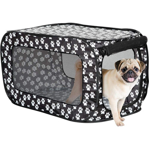 Pet Store 5200 Pop Up Kennel - Paw Prints Design