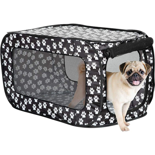 Pet Store 5200 Pop Up Kennel - Paw Prints Design