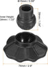 0.59 Inch 8 Pack 0.59"(15mm) PATIKIL Chair Foot Cover, Non-Slip Camping Chair Legs Cap Replacement Folding Chair Table