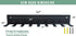 Multi-Purpose Storage Rack for Resistance Bands, Heavy Duty Rack for Gym Storage