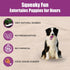 SPOT 4.5 Inch, Puppy Pacifier Latex Dog Toy Soft Binky-Shaped Chew for Teething Puppies & Small Dogs, for Light Chewers