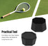 RiToEasysports 2Pcs Tennis Racket Butt End Cover, Silicone End Cover for Racquetball Racket