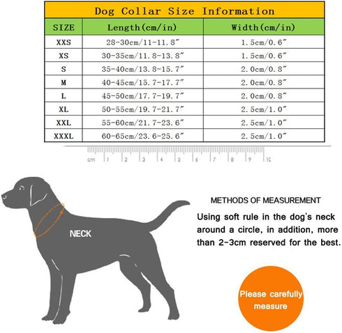 Creation Core Reflective Dog Collar, Breathable Mesh Soft Padded Adjustable Nylon, 0.6" Wide, Black (XS)
