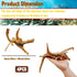 Hamiledyi 4 Pcs Driftwood for Aquarium, Natural Spider Wood Fish Tank Log Ornament