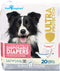 Paw Inspired 20ct Disposable Dog Diapers | Female Dog Diapers Ultra Protection