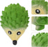 POPETPOP Hedgehog Squeaky Dog Toy, Soft Latex Chew Toy for Small Medium Pets, Funny Animal Fetch Play Toy