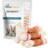 Dog Treats Chicken Wrapped Rawhide Bones - Small Dog Treats, Puppy Chews, 6.5" 0.5lb