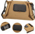 3pcs GALPADA Outdoor Hanging Tissue Holder Canvas Napkin Storage Bag for Camping Picnics Easy Access Tissue Container