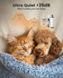 2 1 Trimmer 35dB oneisall in Quiet Paw and Dog Nail Grinder with LED Lights, Dog Paw Grooming Kit Rechargeable Cordless