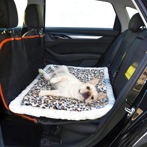 24.8'' 54'' 2'' Backseat Dog Bed Mat, Dog Mat for Car Backseat Extender, x Non-Slip Travel Pet Blanket for Back Seat