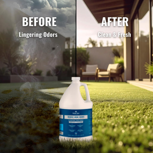 Urine Zero 1 Pet Odor Eliminator Ready-to-Use Gallon | Powerful Bio-Enzyme Cleaner for Dog & Cat Urine Smell on