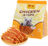 PAWUP Chicken Jerky Strip Dog Treats w/Taurine Natural Rawhide Free Dog Snacks,