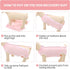 SAWMONG Dog Recovery Suit – Recovery Suit for Dogs After Surgery – Dog Spay Surgical Suit for Female Dogs, Pink, Medium