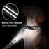 Martingale Dog Collar, Adjustable Reflective Nylon Collar with Quick Release Buckle for Training (X-Large, Black)