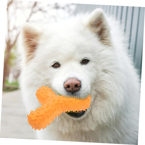 Dog Toy Pet Latex Chew Toys, Puppy Chew Pacifier, Decorative Bite Toy for Interactive Training, Small Dog Outdoor