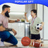 Libima 3 Pcs Soccer Sports Ball Set: Size 5 Basketball, Size 4 Soccer, Size 6 Football with Pump & Carry Bag