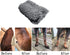 Absorbent Dog Towel, Microfiber Quick Drying Towel with Hand Pockets for Medium Large Dogs, 35 x 15 inches