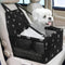 PetsHome Foldable Dog Car Seat with Removable Thick Mat, Waterproof Oxford Travel Bag for Small to Medium Dogs,