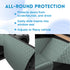 Hammock Dog Car Seat Cover for Front Seat with Dashboard Door Protector Detachable Washable Pet Seat Travel Cushion