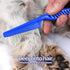 4 Different Flea Combs, Stainless Steel Round Teeth Dog Cat Lice Combs, Durable Fine Tooth Pet Tear Stain Remover Tool,