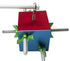 Busy Box Bird Foraging Toy - Interactive Treat Dispenser for Medium to Extra Large Birds, Colorful Toys