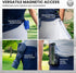 Golf Magnetic Belt Clip (Black), Ultra-Strength Neodymium Magnet for Attaching Accessories to Belt