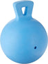 Jolly Pets Dog Tug-N-Toss Toy Ball, 6-Inch Blueberry (406 BB), Suitable for All Breed Sizes