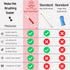 (Pack 2(Pink Pet Toothbrush for Dogs, Cats with Soft Bristles - Easy Teeth Cleaning & Dental Care, Non Slip Dual Head