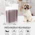 5-7LBS Plastic Dog Food and Cat Food Storage Container - Leak-Proof, Easy to Clean, Portable with 4-Buckle Handle