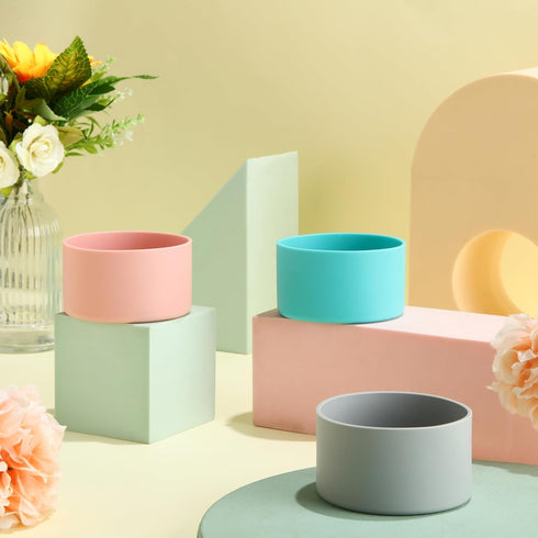 3 16 oz 12 24 oz Honeydak Pieces Silicone Sleeve Silicone Bottle Boot Bottom Base Accessories for Spray Anti Slip