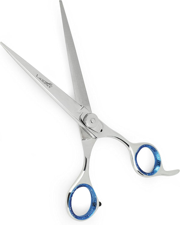 Laazar Pro Shears, 8" Straight Pet Grooming Scissors