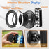 NOKINS 360 12/13/14/15/16/17 Magnetic Golf Cart Phone Holder, Strong Magnet Mount with Rotation, Compatible with iPhone
