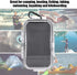 Waterproof Storage Case, Outdoor Survival Shockproof Airtight Carry Box Container (Transparent)
