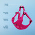 Best Pet Supplies Voyager Adjustable Dog Vest Harness, Breathable No Pull for Small, Medium, Large Dogs - Fuchsia, XL