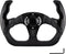 Universal Golf Cart Steering Wheel, Skid for Club Car EZGO RXV, TXT, Yamaha, Precedent Tempo, DS (Black)