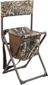 PORTAL Folding Seat, Lightweight Backrest Stool for Hunting Fishing, Supports 225 lbs